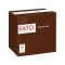 Tovagliolo carta 24 x 24 cm 2 veli cioccolato - 24026