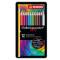 Pastello Aquacolor 1612 - tratto 2,8 mm - colori assortiti - astuccio in metallo 12 pezzi - Stabilo - 1612-5 - 4006381146487 - DMwebShop