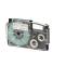 Nastro - 6 mm x 8 mt - Nero-Trasparente - Casio - XR-6X1-W-DJ - 4971850120476 - DMwebShop
