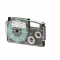 Nastro - 6 mm x 8 mt - Nero-Trasparente - Casio - XR-6X1-W-DJ - 4971850120476 - DMwebShop