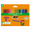 Pastelli colorati Plastidecor - plastica - colori assortiti - astuccio 24 colori - Bic - 8297724 - 3270220010722 - DMwebShop