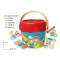 Pasta modellabile medio - secchiello 12 salsicciotti con attrezzi - Dido - 397800 - 8000144001620 - DMwebShop