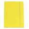 Cartellina con elastico - cartone plastificato 3 lembi - 25 x 34 cm - giallo - conf. 10 pezzi - Cart. Garda - CG0032LBXXXAE04 - 8001182007117 - DMwebShop