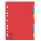 Separatore Economy - 12 tasti - cartoncino colorato 160 gr - A4 - multicolore - Esselte - 100202 - 5902812002027 - DMwebShop