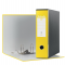 Registratore Eurofile G53 - dorso 8 cm - commerciale - 23 x 30 cm - giallo vivida - Esselte - 390753930 - 8004157753934 - DMwebShop
