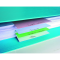 Separatori orizzontali Forever - cartoncino riciclato - 180 gr - 10,5 x 24 cm - colori assortiti - conf. 100 pezzi - Exacompta - 13495B - 3130630134954 - DMwebShop