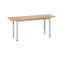 Panca in legno - a 3 posti - 100 x 35 x 45 cm - Fasma - PF/LE/M/1000 - DMwebShop