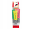 Evidenziatore Neon - punta a scalpello - tratto 2 - 5 mm - astuccio 4 pezzi Stabilo