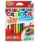 Pennarelli Joy - punta 2,6 mm - colori assortiti - lavabili - scatola 24 pezzi - Carioca - 40615 - 8003511406158 - DMwebShop