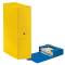 Scatola progetto Eurobox - dorso 10 cm - 25 x 35 cm - giallo - conf. 5 pezzi - Esselte - 390330090 - 48354A - DMwebShop