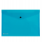 Busta con bottone Pull - 21 x 29,7 cm - azzurro - King Mec 00111316