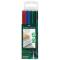 Pennarello Multimark universale permanente con gomma - punta fine 0,6 mm - astuccio 4 colori - Faber Castell - 151304 - 4005401513049 - DMwebShop