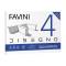 Album conf. 5 pezzi - Favini 4 - 24 x 33 cm - 220 gr - 20 fogli - liscio squadrato - A167504 - 8007057333114 - DMwebShop