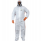 Tuta di protezione da rischio chimico DT125 - monouso - taglia L - bianco-arancio - Deltaplus - DT125GT - 3295249202958 - DMwebShop