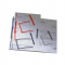 Fastener fermafogli Data Clip per tabulati plastica blu - conf. 100 pezzi - King Mec - 000965E - 8013001014640 - DMwebShop