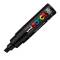 Marcatore a base d'acqua Uni Posca PC8K punta large a scalpello 8 mm nero - M PC8K N - 4902778916452 - DMwebShop