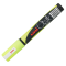 Marcatore a Gesso Liquido Uni Chalk punta tonda Giallo Fluo
