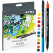 Pennarelli Aqua Brush Duo - punte 2 - 4 mm - astuccio 12 pezzi - Lyra - L6521120 - 4084900661628 - DMwebShop