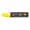 Marcatore a base d'acqua Uni Posca PC17K - punta extra large a scalpello - 15 mm - giallo - Uni Mitsubishi - M PC17K G - 4902778364178 - DMwebShop