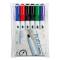 Pennarello a secco Memo per lavagne cancellabili punta conica 2,5 mm astuccio 6 colori - 15596