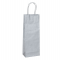 Shoppers portabottiglie carta biokraft - 14 x 9 x 38 cm - argento - conf. 20 pezzi - Mainetti Bags - 087042 - 8029307087042 - DMwebShop