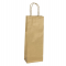 Shoppers portabottiglie carta biokraft - 14 x 9 x 38 cm - oro - conf. 20 pezzi - Mainetti Bags - 087035 - 8029307087035 - DMwebShop