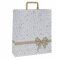Shoppers con maniglie piattina carta - 26 x 11 x 34,5 cm - fantasia stellata - bianco - conf. 25 pezzi - Mainetti Bags - 086922 - 8029307086922 - DMwebShop