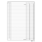 Registro cassa entrate-uscite - 24 x 17 cm - 100 fogli - Edipro - E2686 - CONFE2686PZ10% - DMwebShop