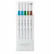 Fineliner Emott - tratto 0,4 mm - colori assortiti island - conf. 5 pezzi - Uni Mitsubishi - M PEM-SY 5C 4 - 4902778248317 - DMwebShop