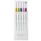Fineliner Emott - tratto 0,4 mm - colori assortiti retro' - conf. 5 pezzi - Uni Mitsubishi - M PEM-SY 5C 8 - 4902778248355 - DMwebShop