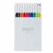 Fineliner Emott - tratto 0,4 mm - colori assortiti standard - conf. 10 pezzi - Uni Mitsubishi - M PEM-SY 10C 1 - 4902778248362 - DMwebShop