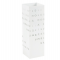 Portaombrelli - metallo verniciato - fantasia lettere - bianco - King Collection - P1817290 - 8023755053499 - DMwebShop