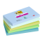 Blocco Post it Super Sticky 655-5SS-OAS - 76 x 127 mm - colori Oasis - 90 fogli - conf. 5 pezzi - Post-it - 7100258790 - 4054596924376 - DMwebShop