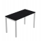 Scrivania Easy Plus - per smartworking - 120 x 60 x 72,5 cm - nero venato frassino - Artexport - 654/8 - DMwebShop
