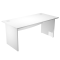 Scrivania Operativa Agora' Basic - fianchi melaminico - 140 x 80 x L73 cm - bianco - Artexport - JPB140/3 - DMwebShop