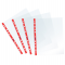 Buste forate Sprint con banda liscia - 22 x 30 cm - rosso - conf. 25 pezzi - Favorit - 400159688 - 8006779044414 - DMwebShop