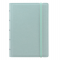 Notebook Pocket - con elastico - copertina similpelle - 144 x 105 mm - 56 pagine - a righe - verde pastello - Filofax - L115066 - 5015142269234 - DMwebShop
