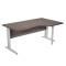 Scrivania Compact Destro - 160 x 60-80-100 cm - piano frassino toscano - Artexport - 008K211-AR-F - DMwebShop