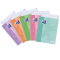 Maxiquaderno PastelOn - spiralato - A4 - rigo - 90 gr - 120 fogli - colori assortiti - conf. 5 pezzi - Oxford - 400159144 - 8006779044315 - DMwebShop