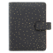 Organiser Confetti - f.to Personal - 187 x 153 x 40 mm - con cinturino - nero - Filofax - 22-028722 - 5059145460182 - DMwebShop