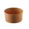 Insalatiera Street Food - Ø 15 x H 7,5 cm - 1000 ml - avana-bianco - conf. 24 pezzi - Leone - H0759 - 8024112630919 - DMwebShop