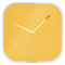 Orologio Cosy - da parete - silenzioso - in vetro - giallo - Leitz - 90170019 - 4002432125050 - DMwebShop