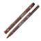 Pin fineliner - punta 0,1 mm - seppia - conf. 12 pezzi - Uni Mitsubishi - M PIN101 SEP - 4902778230770 - DMwebShop