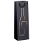 Shopper portabottiglie - con manici in corda - 12 x 37 x 9 cm - nero - Rex Sadoch - SDN12nero - 8006715220650 - DMwebShop