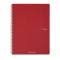 Maxiquaderno EcoQua original - spiralato - A4 - 90 gr - 5 mm - 70 fogli - rosso scuro - conf. 5 pezzi - Fabriano - 19290103 - 8001348215523 - DMwebShop