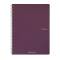 Maxiquaderno EcoQua original - spiralato - A4 - 90 gr - 5 mm - 70 fogli - vino - conf. 5 pezzi - Fabriano - 19290112 - 8001348215615 - DMwebShop