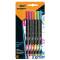 Fineliner Intensity - punta 0,8 mm - tratto 0,4 mm - colori assortiti Rainbow - astuccio 6 pezzi - Bic - 503926 - 3086123498327 - DMwebShop