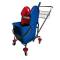 Carrello per pulizie Grouse26,25 lt 41 x 58 x 93 cm blu rosso - 26264