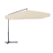 Ombrellone quadro con braccio laterale - 3 x 3 mt - ecru - Garden Friend - O850007/E - 8023755051624 - DMwebShop