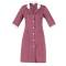 Camice Ortensia - per pulizie - taglia L - bordeaux - Giblor's - Q9R00220-U35-L - 8011513100837 - DMwebShop